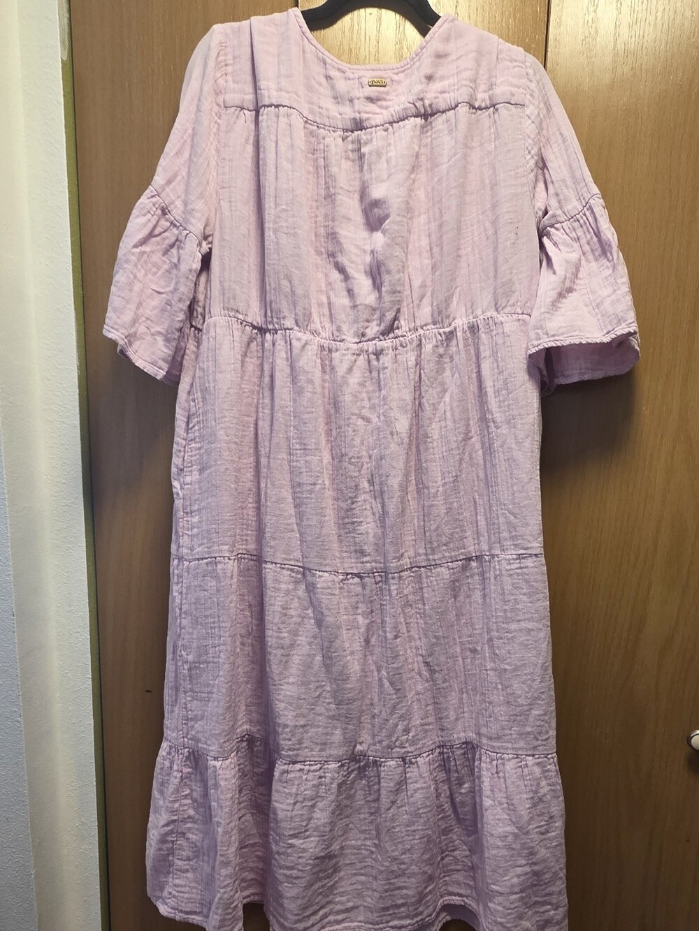 Pact Midi Coastal Gauze Dress - Picture 2 of 3